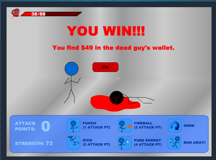 Stick RPG barfight